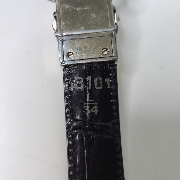 Brighton Interchangeable Red Black Leather Western Vintage Belt - Picture 9 of 11